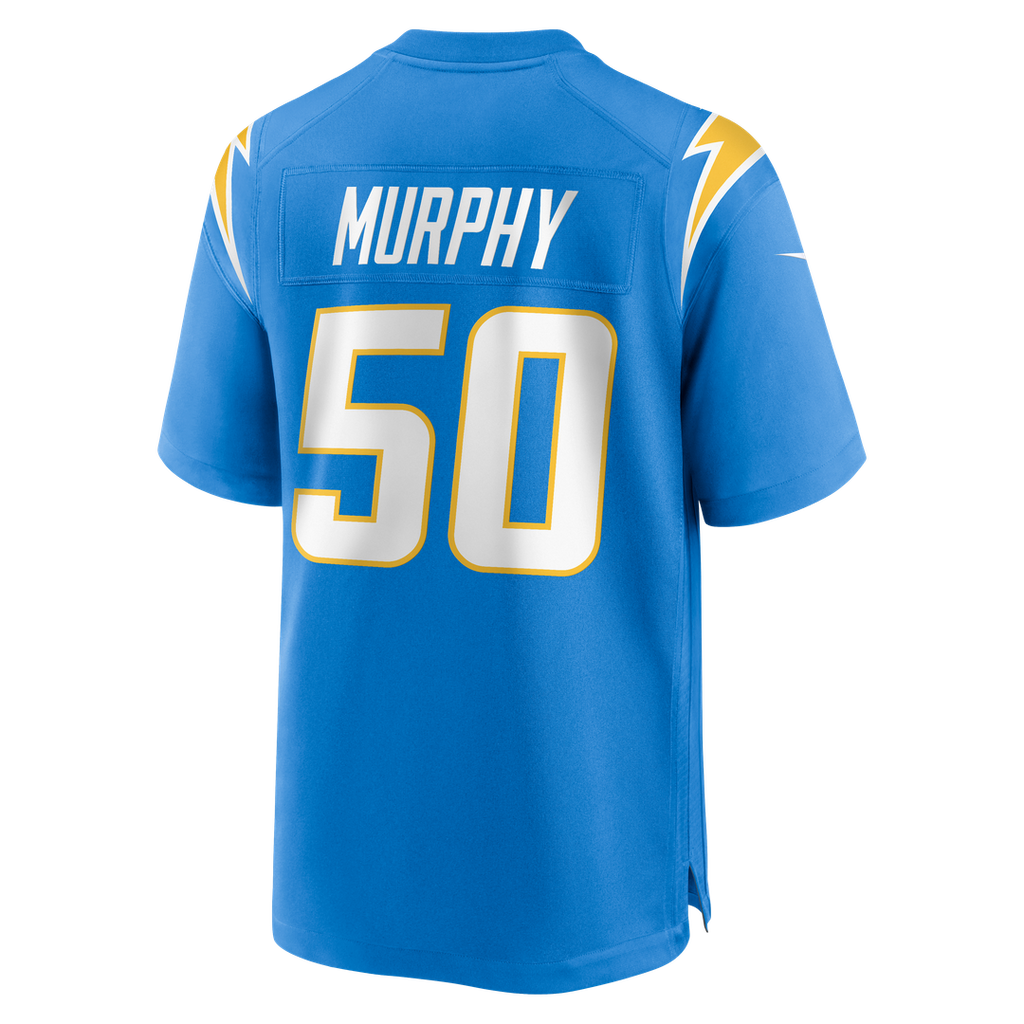 Caleb Murphy Los Angeles Chargers Nike Team Game Jersey -  Powder Blue