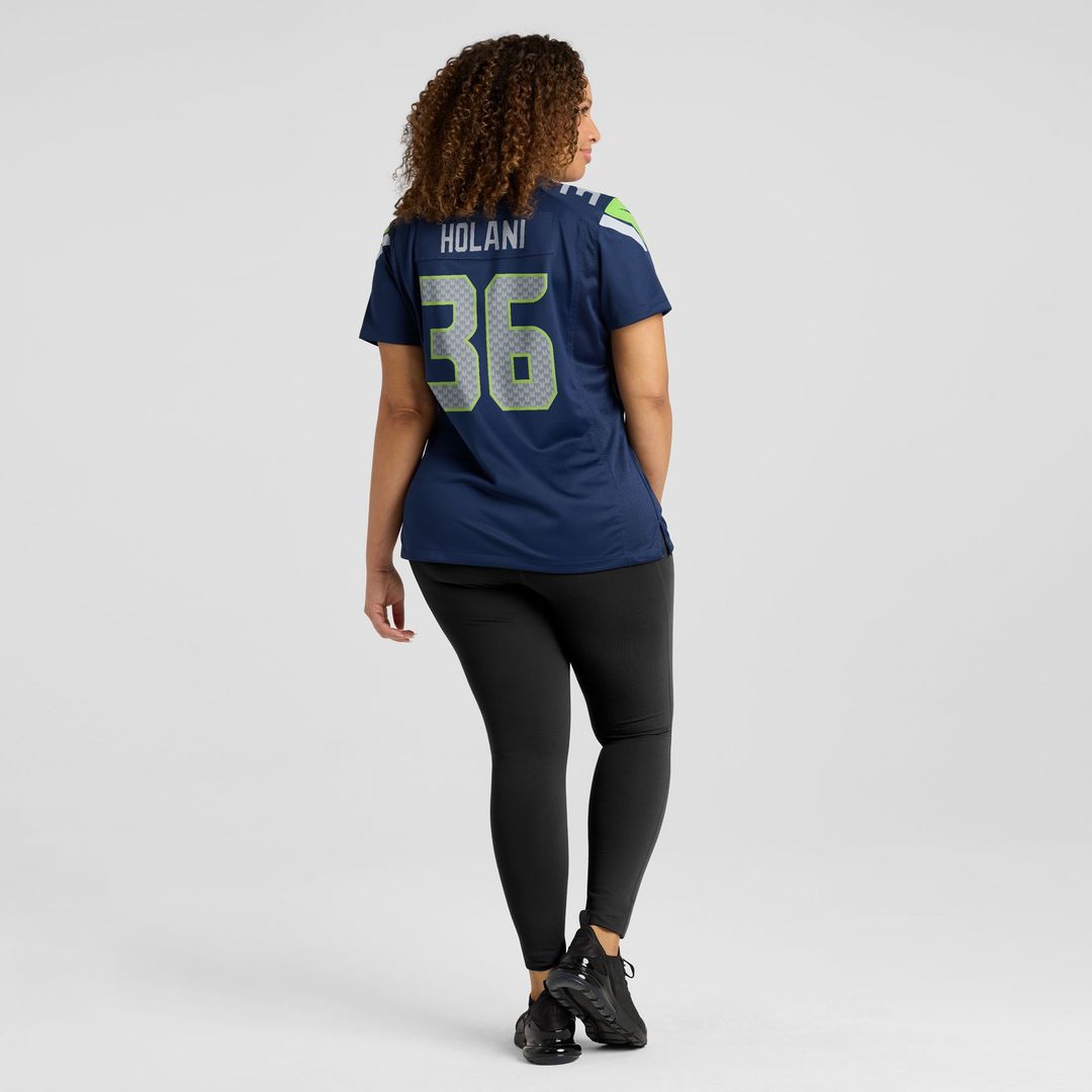 George Holani Seattle Seahawks Nike Women's Team Game Jersey -  College Navy