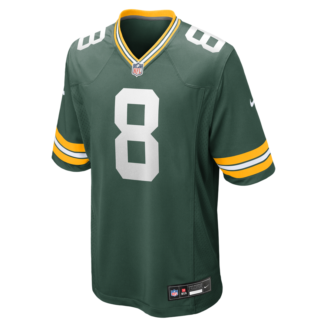 Josh Jacobs Green Bay Packers Nike Team Game Jersey -  Green