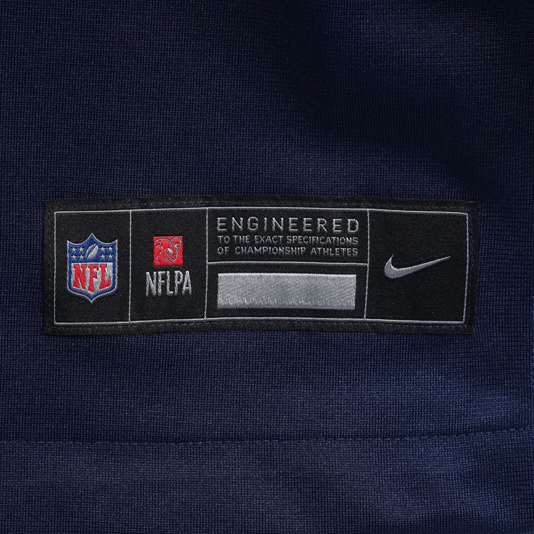 Marcus Bryant New England Patriots Nike Team Game Jersey -  Navy