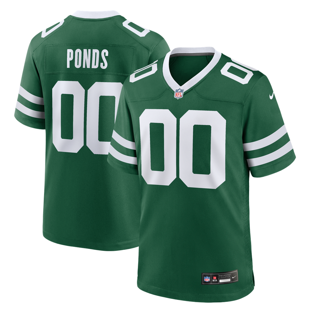 D'Angelo Ponds New York Jets Nike Game Jersey - Legacy Green