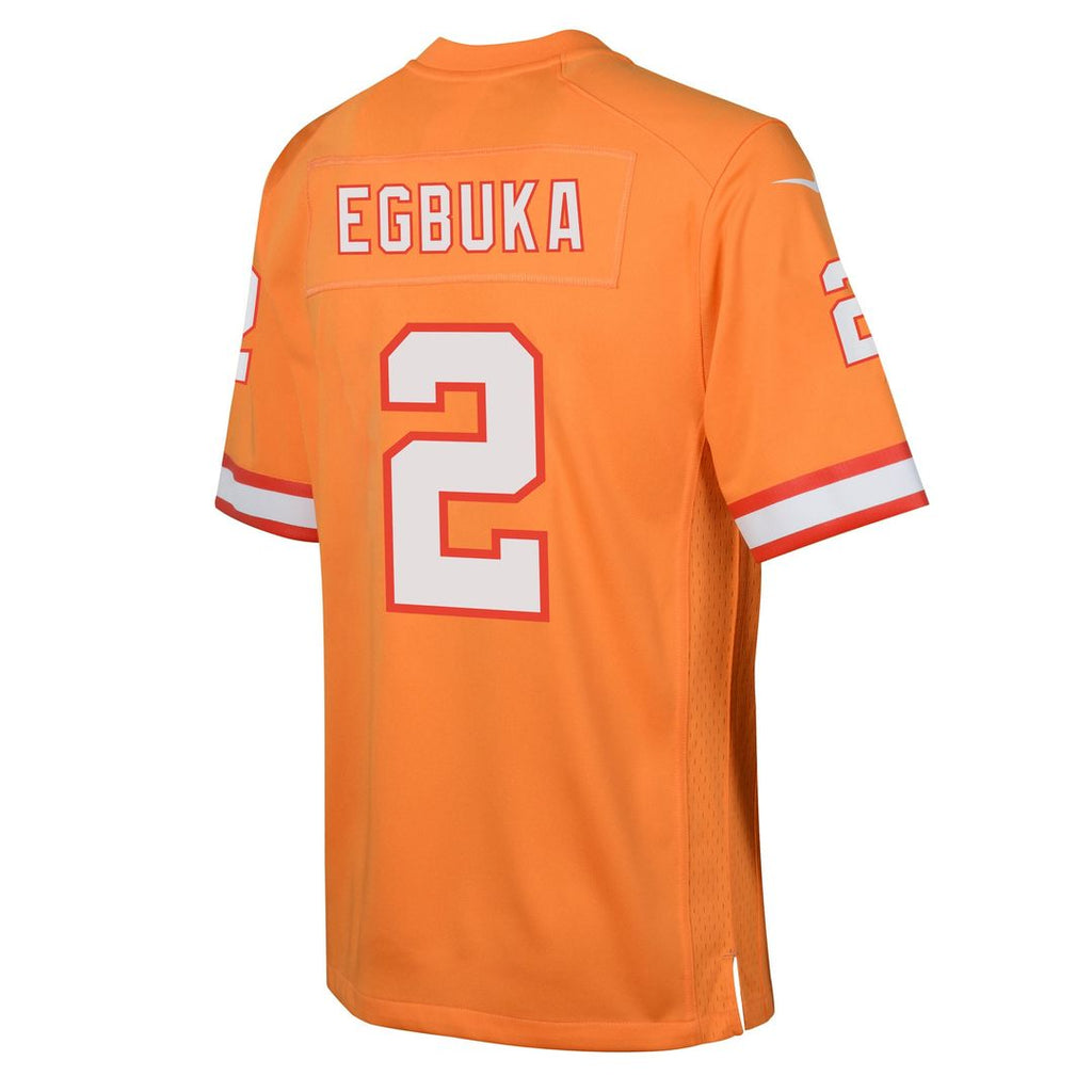 Emeka Egbuka Tampa Bay Buccaneers Nike Youth Team Game Jersey - Red