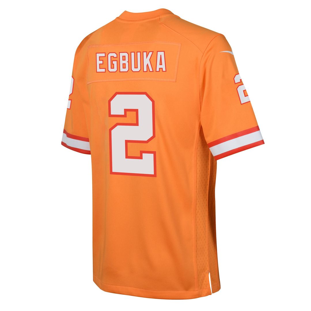 Emeka Egbuka Tampa Bay Buccaneers Nike Youth Team Game Jersey - Red