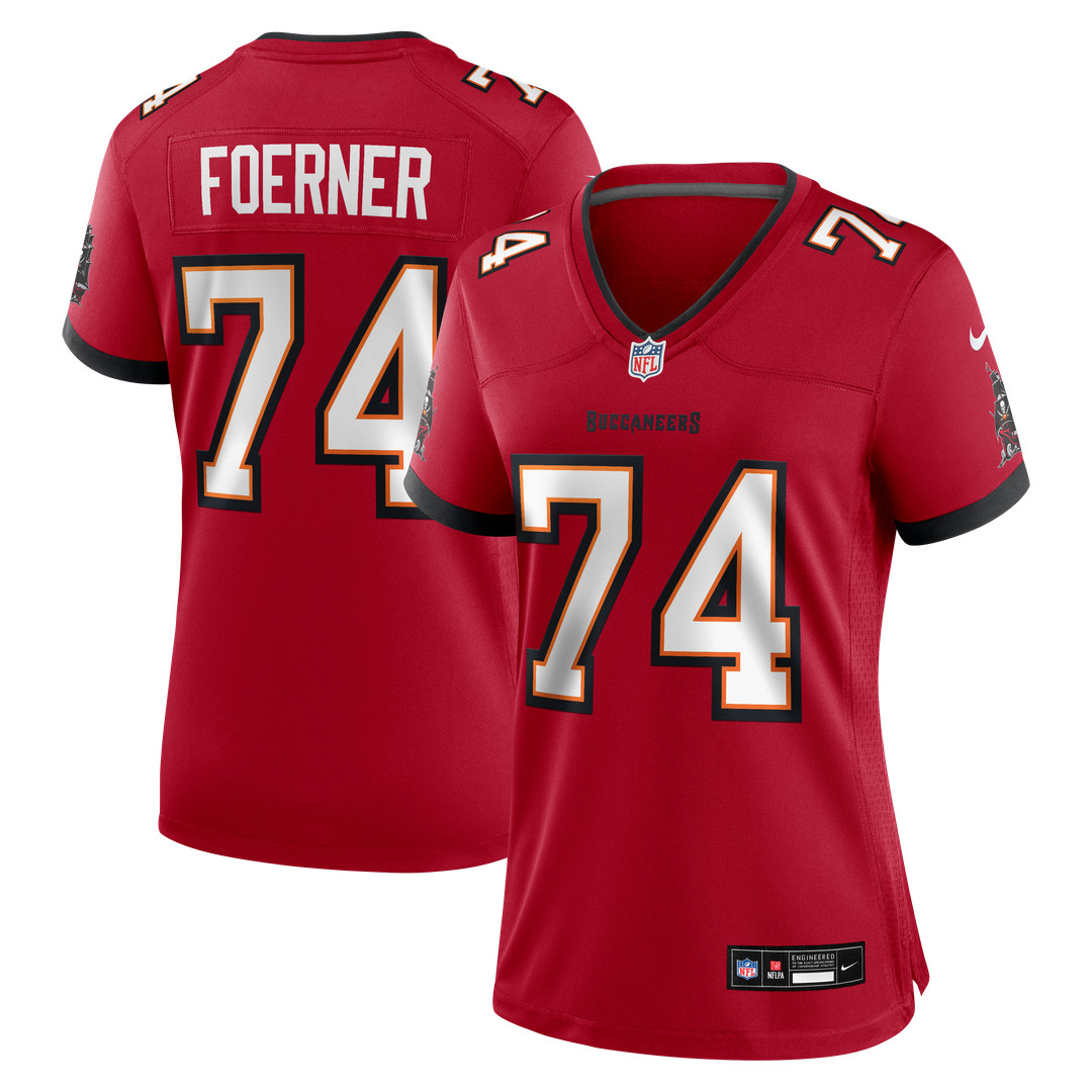 Marshall Foerner Tampa Bay Buccaneers Nike Women's Team Game Jersey - Red