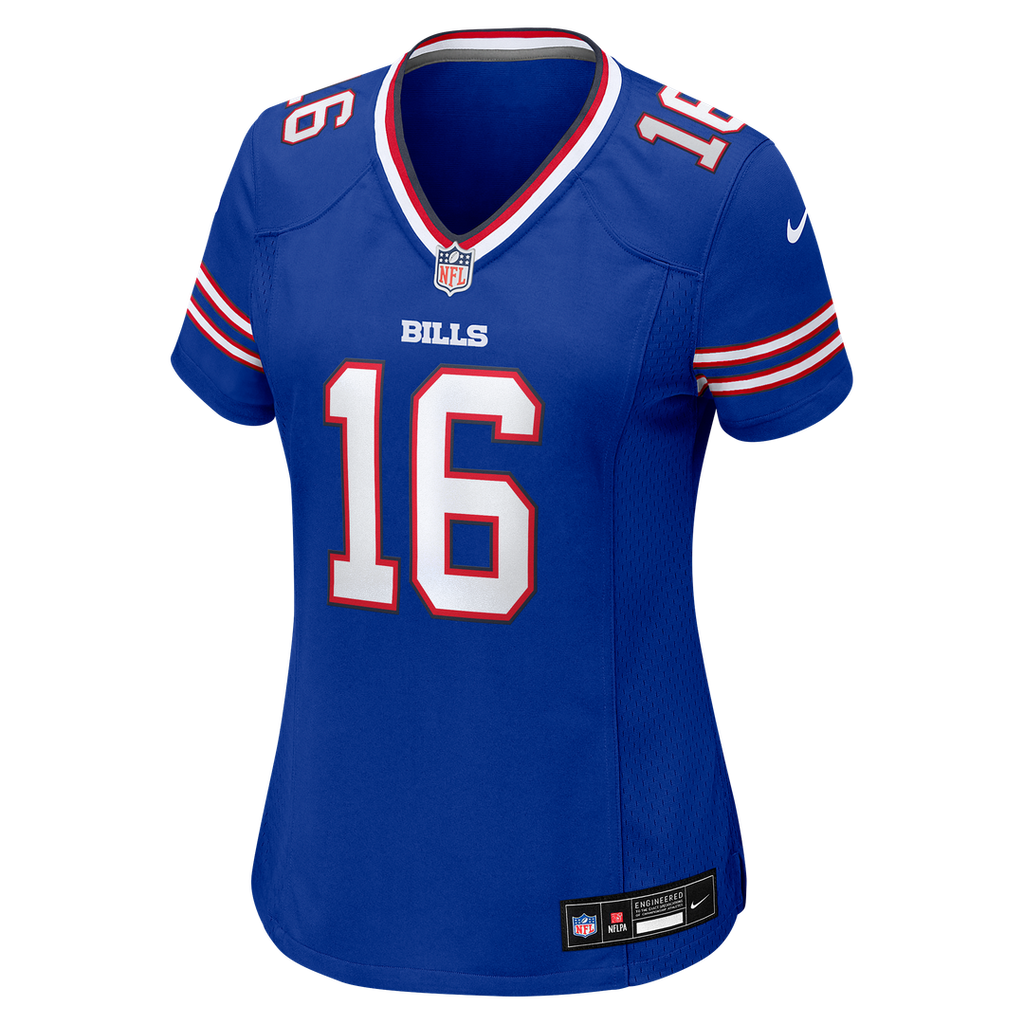 Tyler Bass Buffalo Bills Nike Women's Team Game Jersey -  Royal