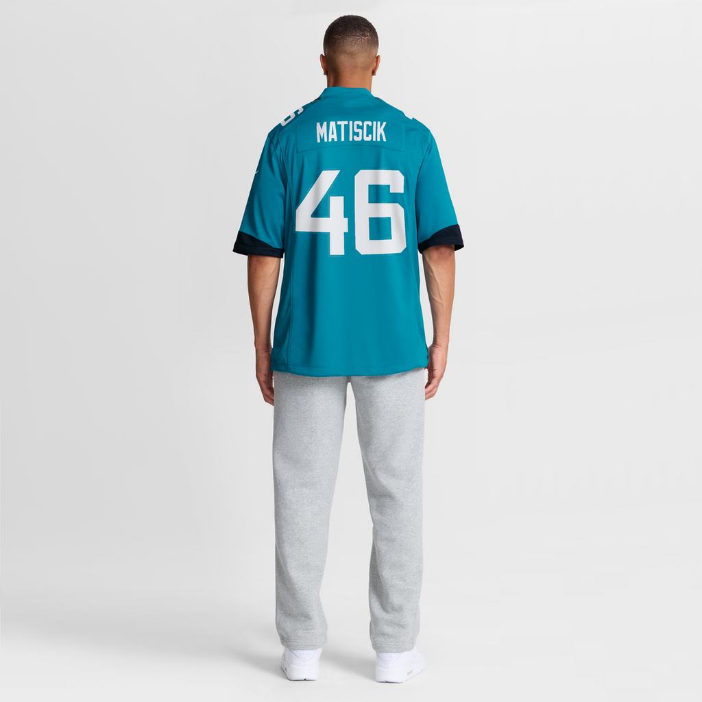 Ross Matiscik Jacksonville Jaguars Nike Game Jersey - Teal