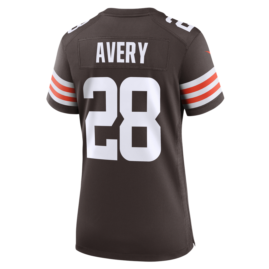 Tre Avery Cleveland Browns Nike Women's Team Game Jersey -  Brown