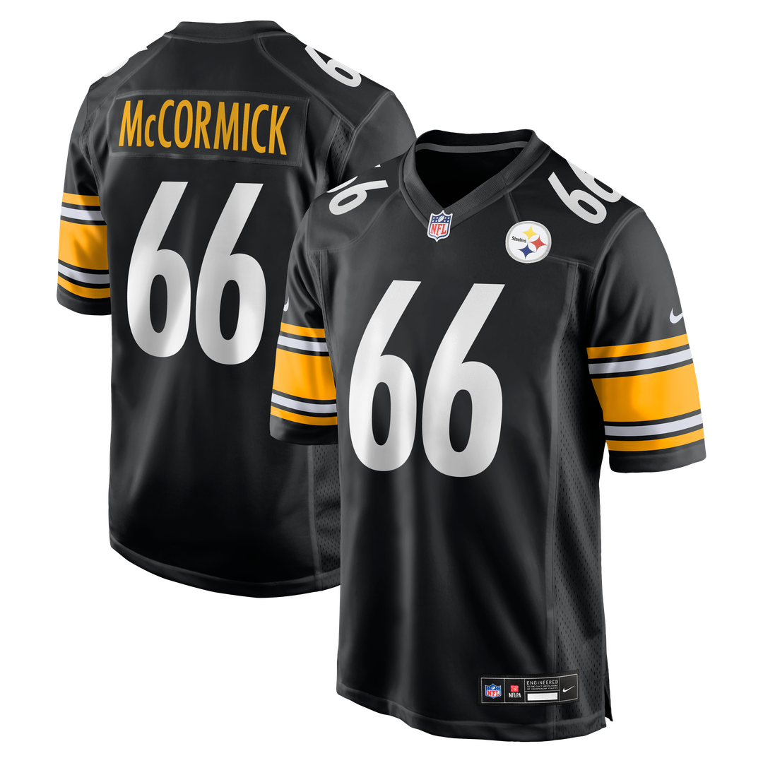 Mason McCormick Pittsburgh Steelers Nike  Game Jersey -  Black