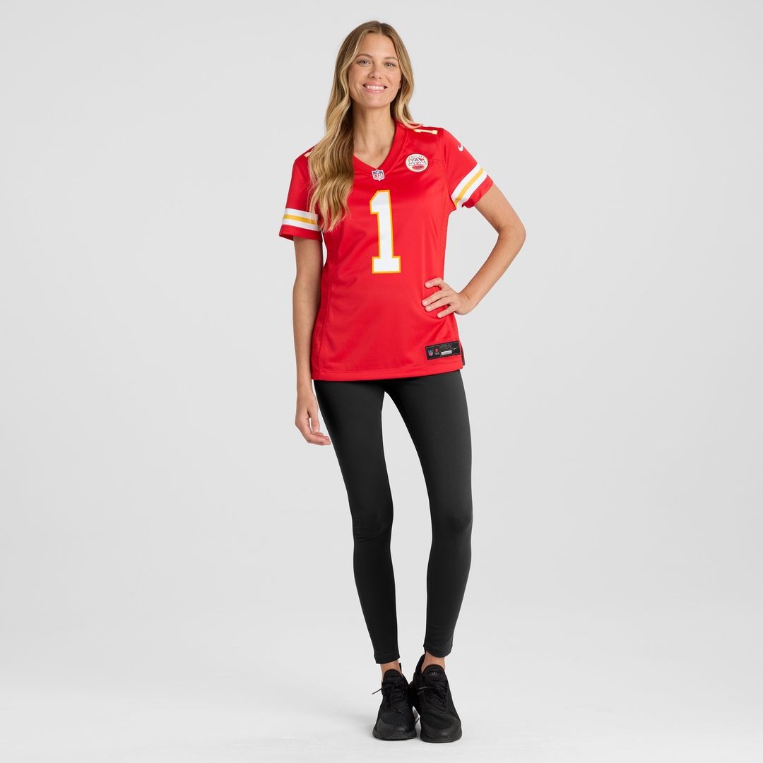 Xavier Worthy Kansas City Chiefs Nike Women's  Game Jersey -  Red