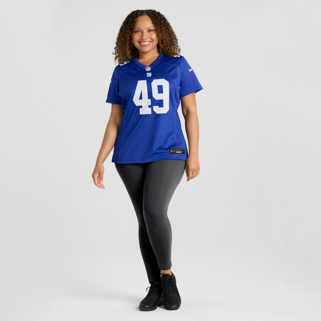 Tremaine Edmunds New York Giants Nike Women's Team Game Jersey -  Royal