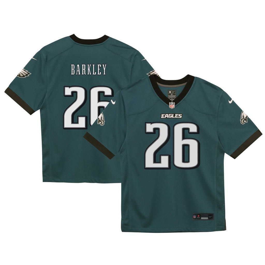 Saquon Barkley Philadelphia Eagles Nike Preschool Team Game Jersey - Midnight Green