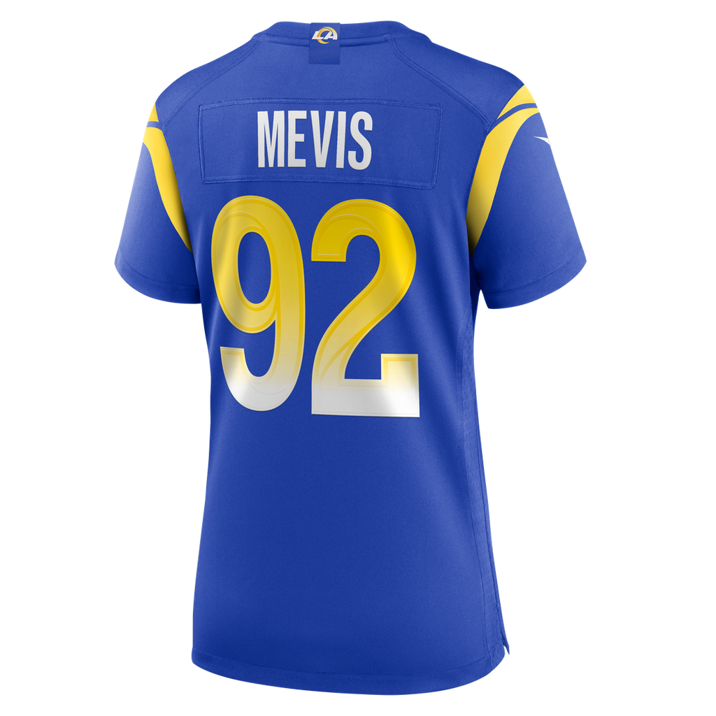 Harrison Mevis Los Angeles Rams Nike Women's Team Game Jersey -  Royal