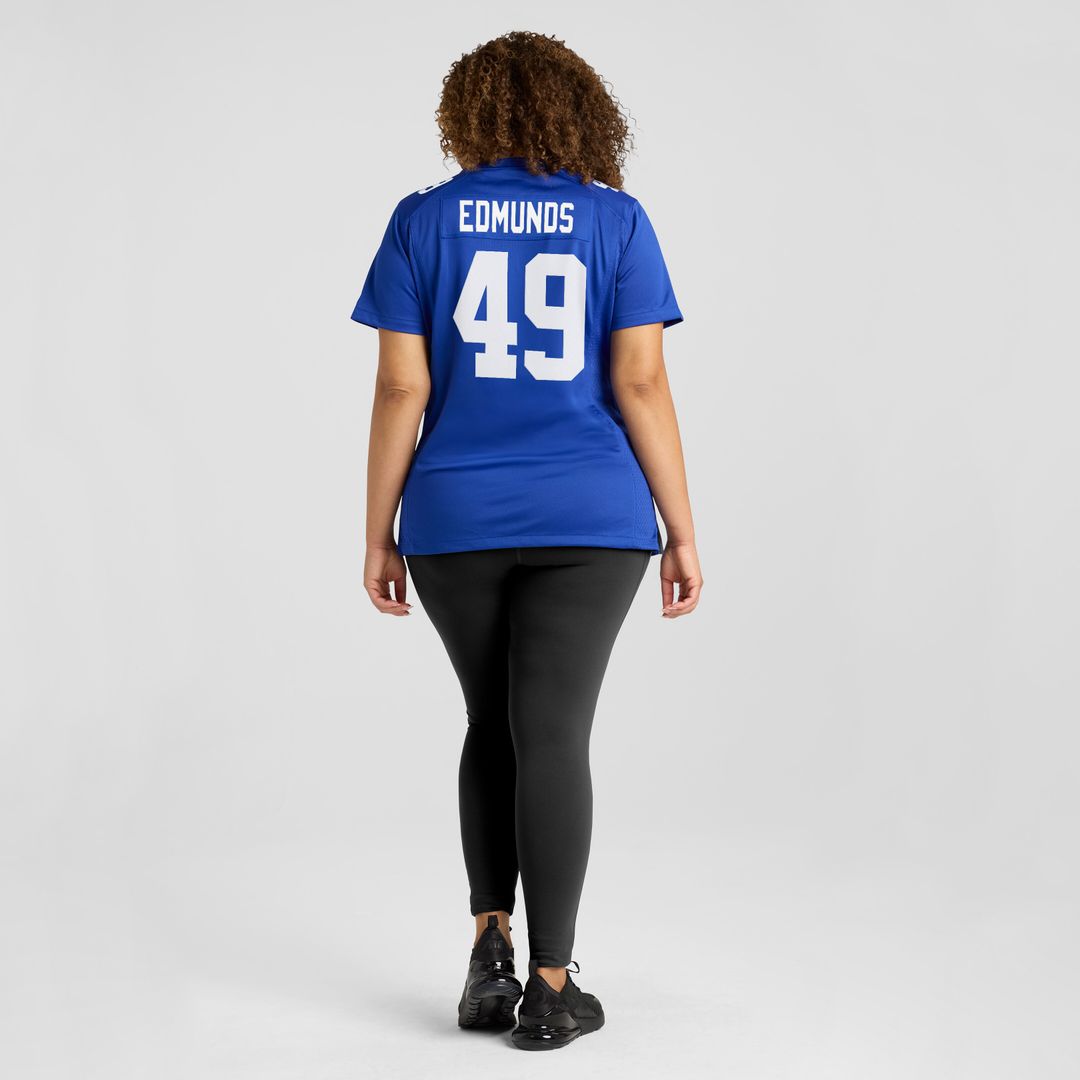Tremaine Edmunds New York Giants Nike Women's Team Game Jersey -  Royal