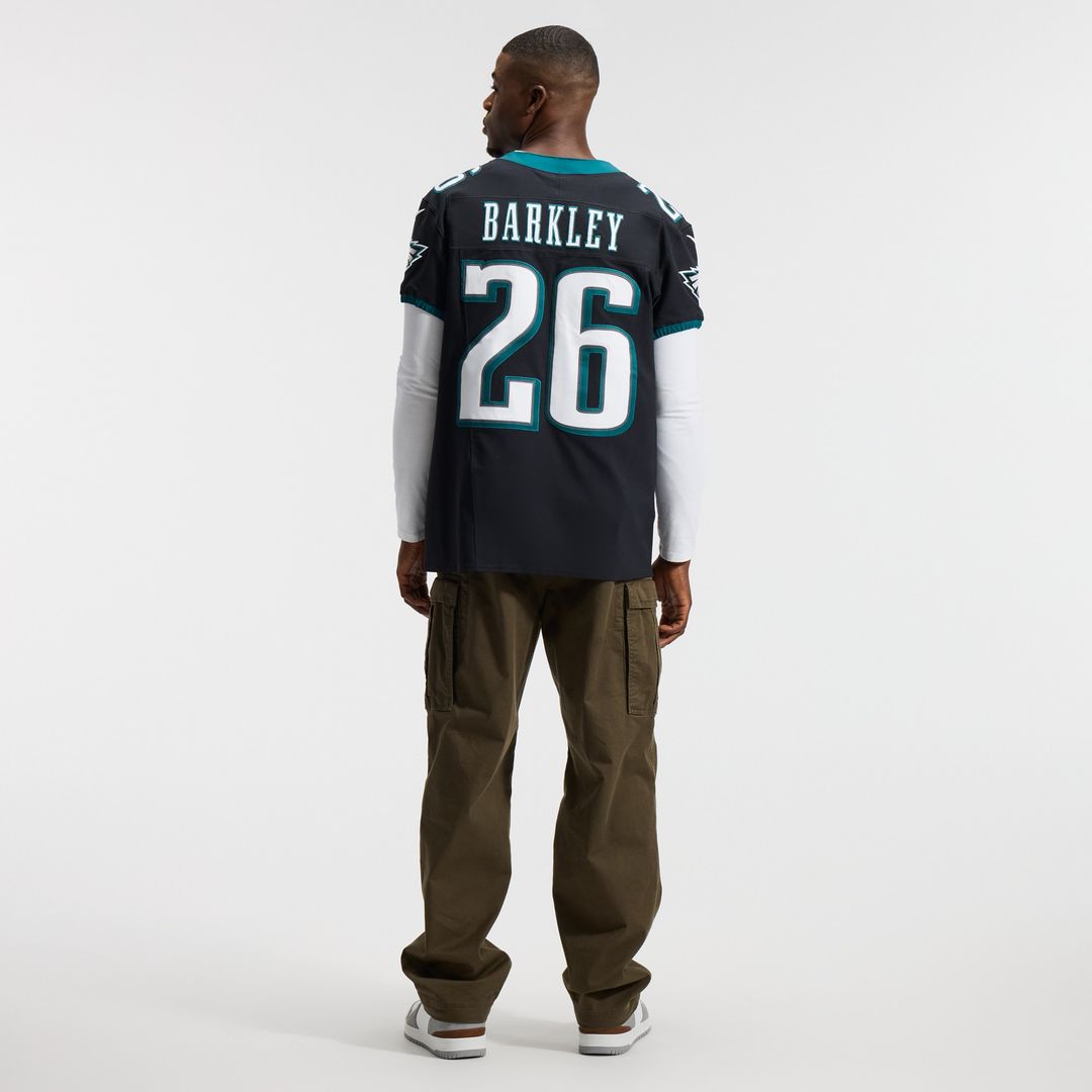 Saquon Barkley Philadelphia Eagles Nike Alternate  Vapor F.U.S.E. Elite Jersey - Black