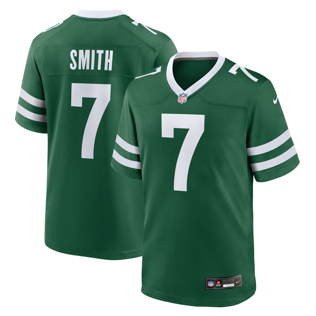 Geno Smith New York Jets Nike Game Jersey - Legacy Green