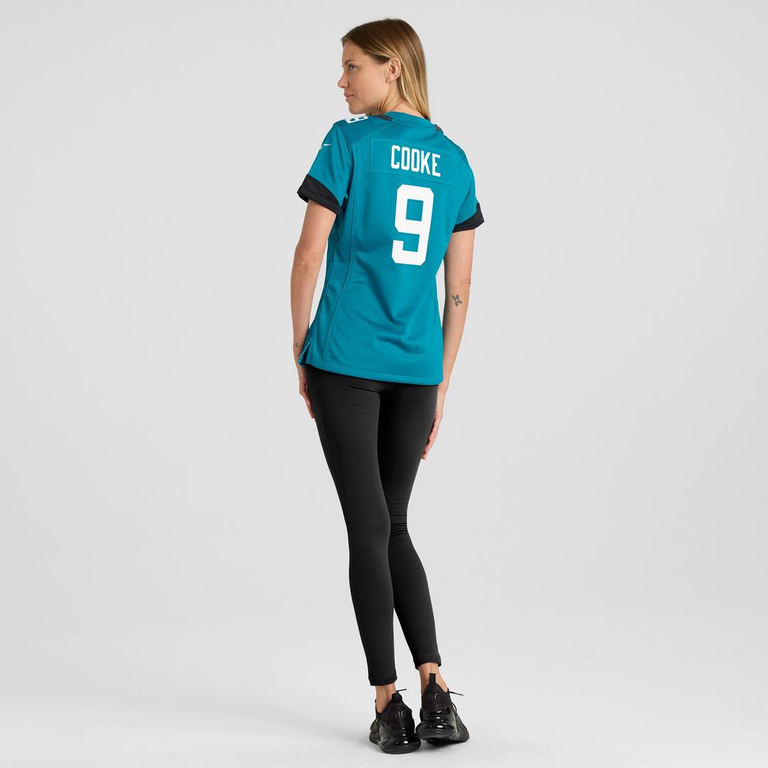Logan Cooke Jacksonville Jaguars Nike Women's Game Jersey - Teal