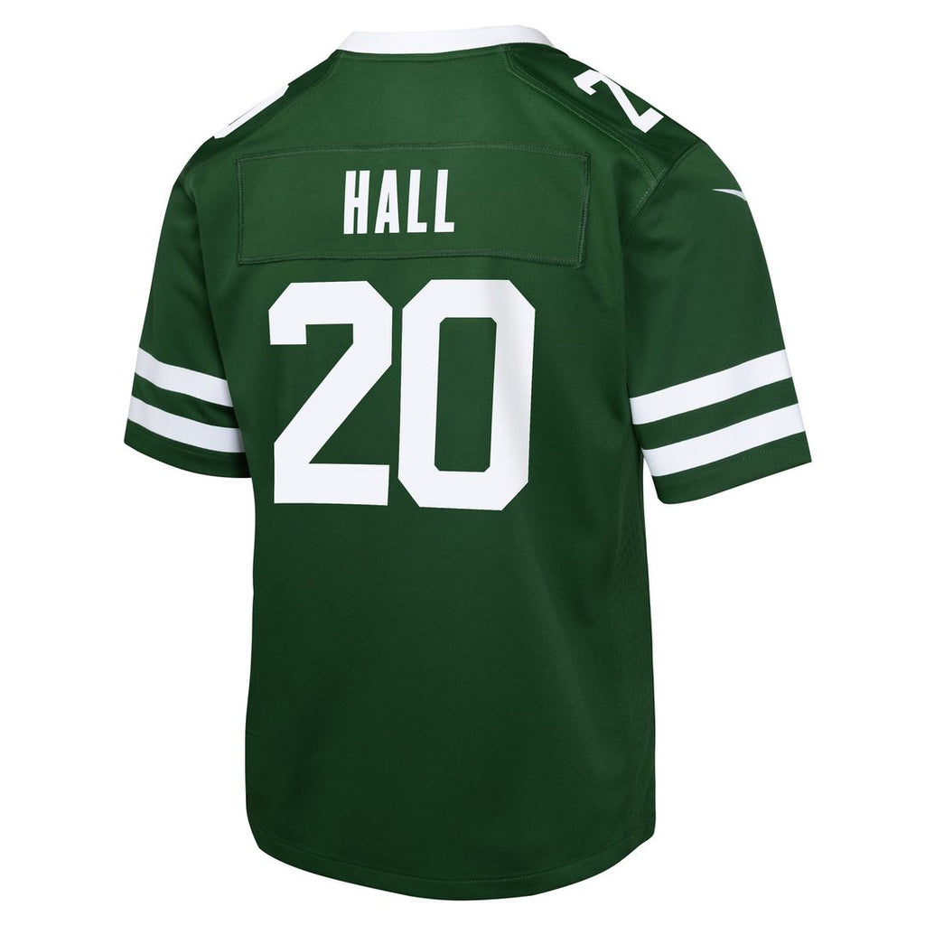 Breece Hall New York Jets Nike Youth Game Jersey - Black