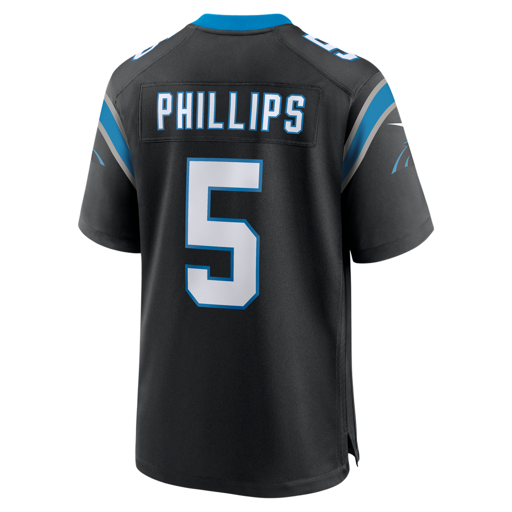 Jaelan Phillips Carolina Panthers Nike Game Jersey - Black
