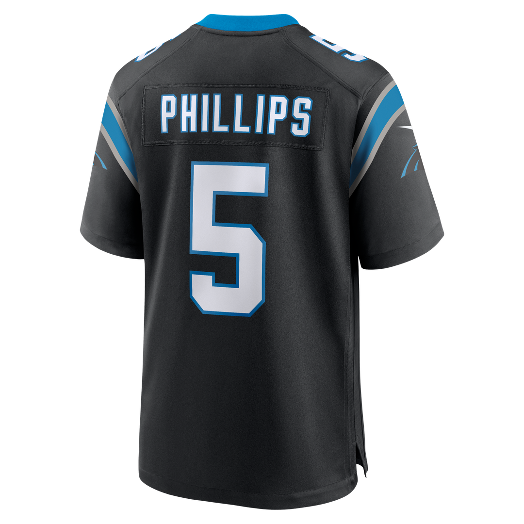 Jaelan Phillips Carolina Panthers Nike Game Jersey - Black