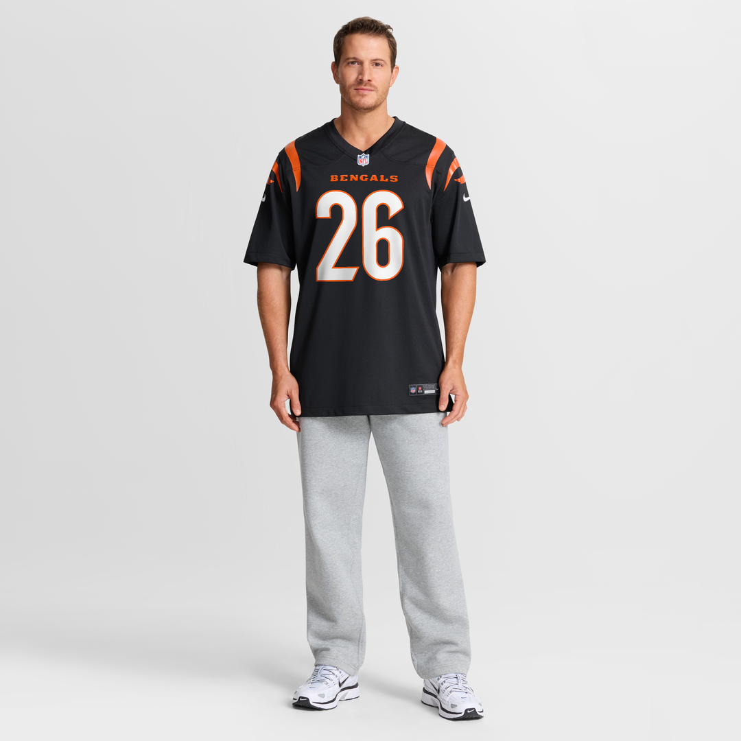 Ja'Sir Taylor Cincinnati Bengals Nike Team Game Jersey -  Black