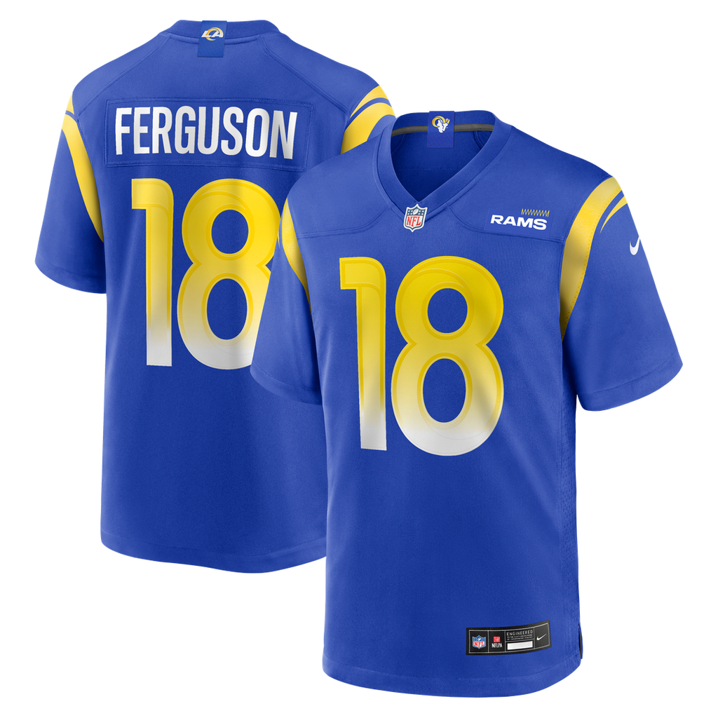 Terrance Ferguson Los Angeles Rams Nike Team Game Jersey -  Royal