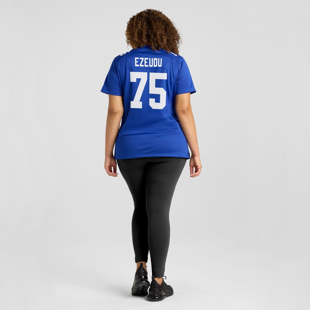 Joshua Ezeudu New York Giants Nike Women's Game Player Jersey - Royal