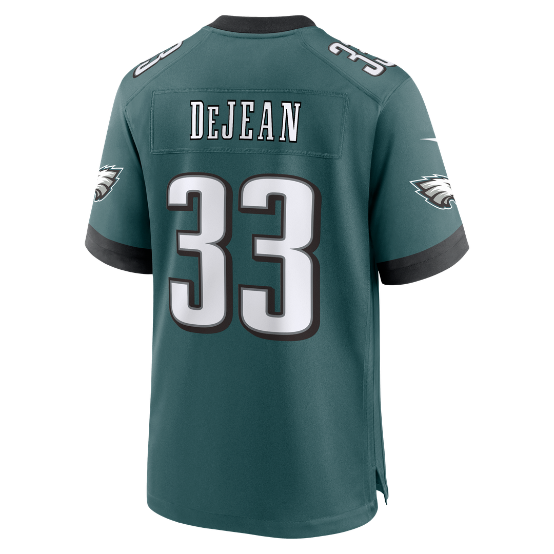 Cooper DeJean Philadelphia Eagles Nike Team Game Jersey -  Midnight Green