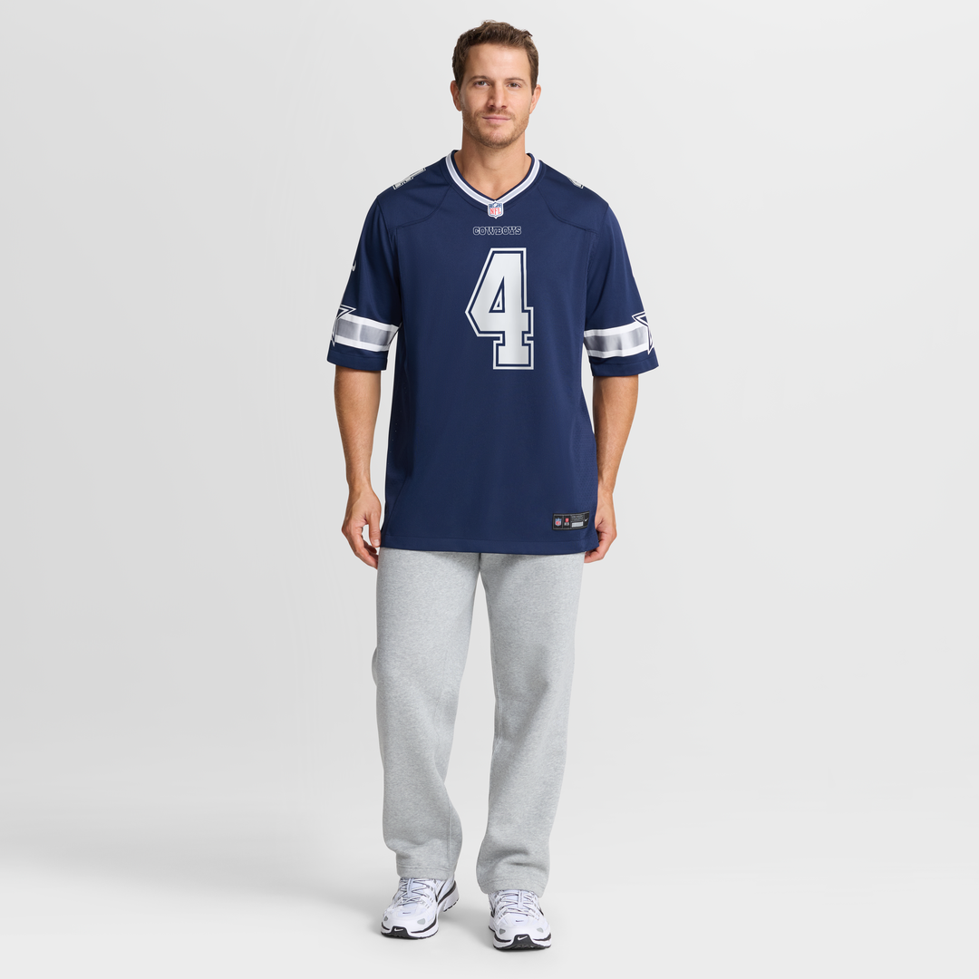 Dak Prescott Dallas Cowboys Nike Game Team Jersey - Navy