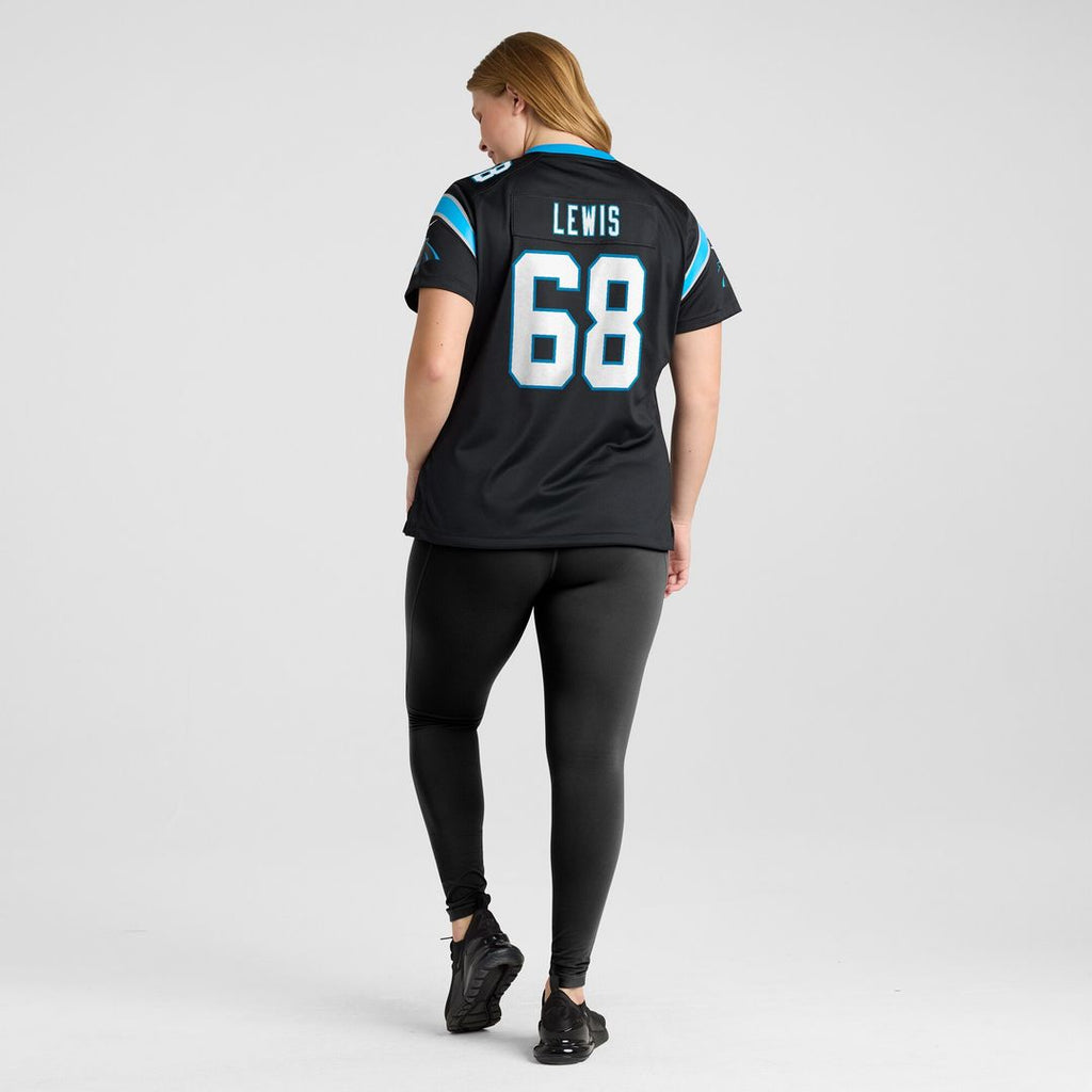 Damien Lewis Carolina Panthers Nike Women's  Game Jersey -  Black