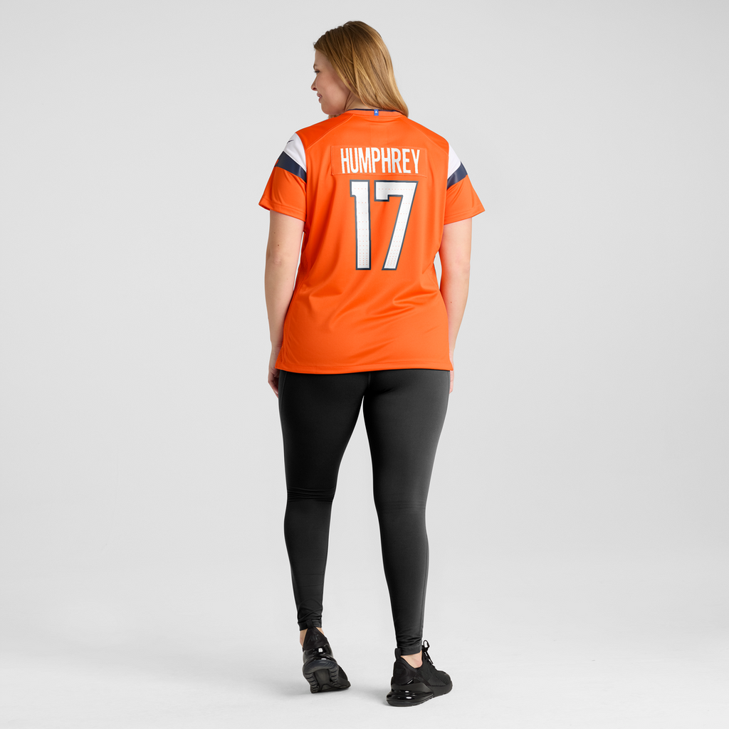 Lil'Jordan Humphrey Denver Broncos Nike Women's Team Game Jersey -  Orange