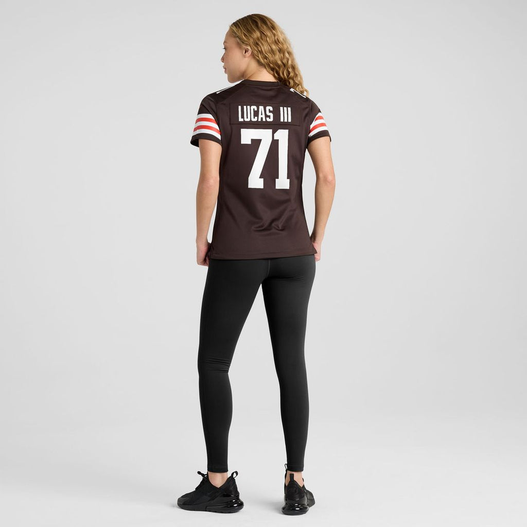 Cornelius Lucas Cleveland Browns Nike Women's Team Game Jersey -  Brown