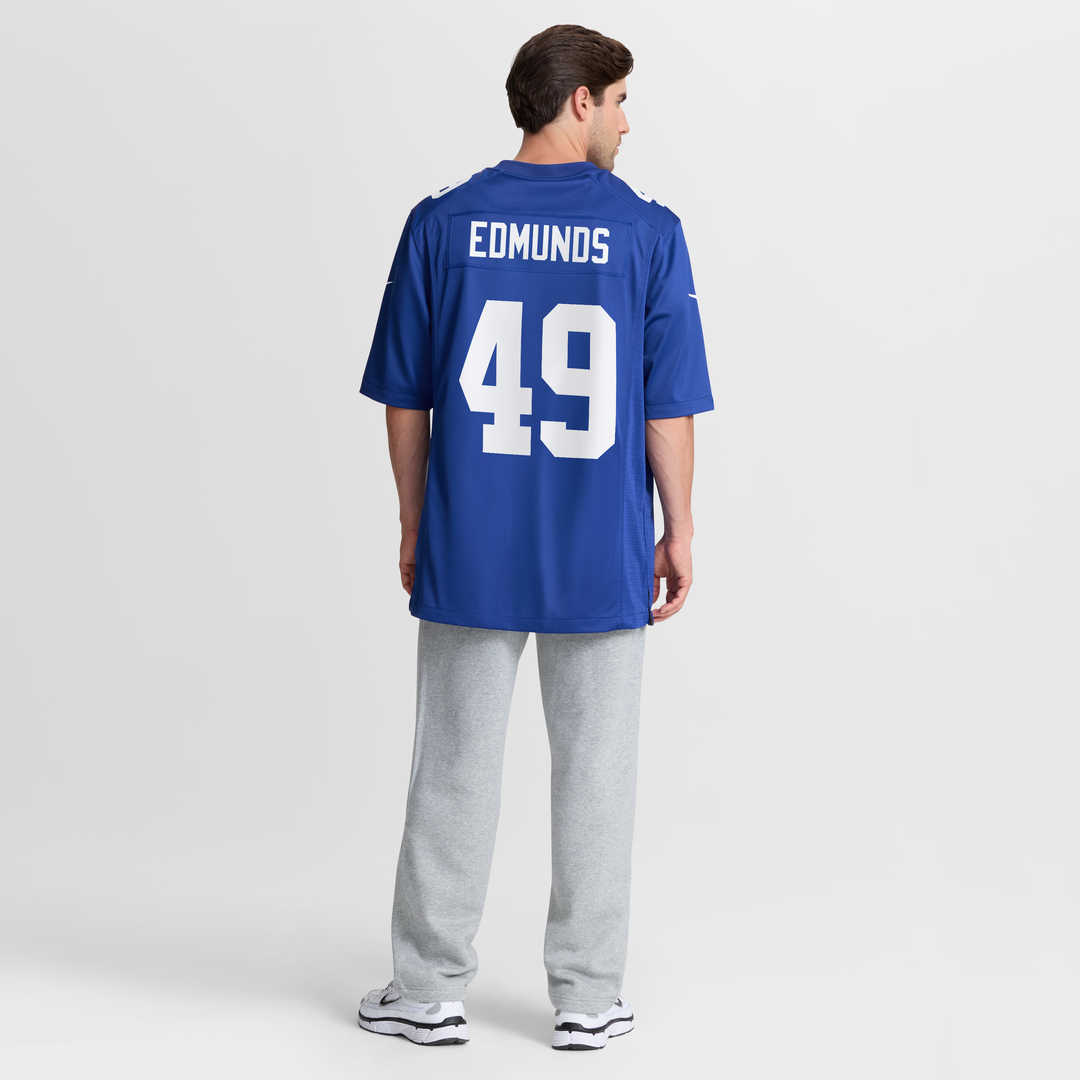 Tremaine Edmunds New York Giants Nike Team Game Jersey -  Royal