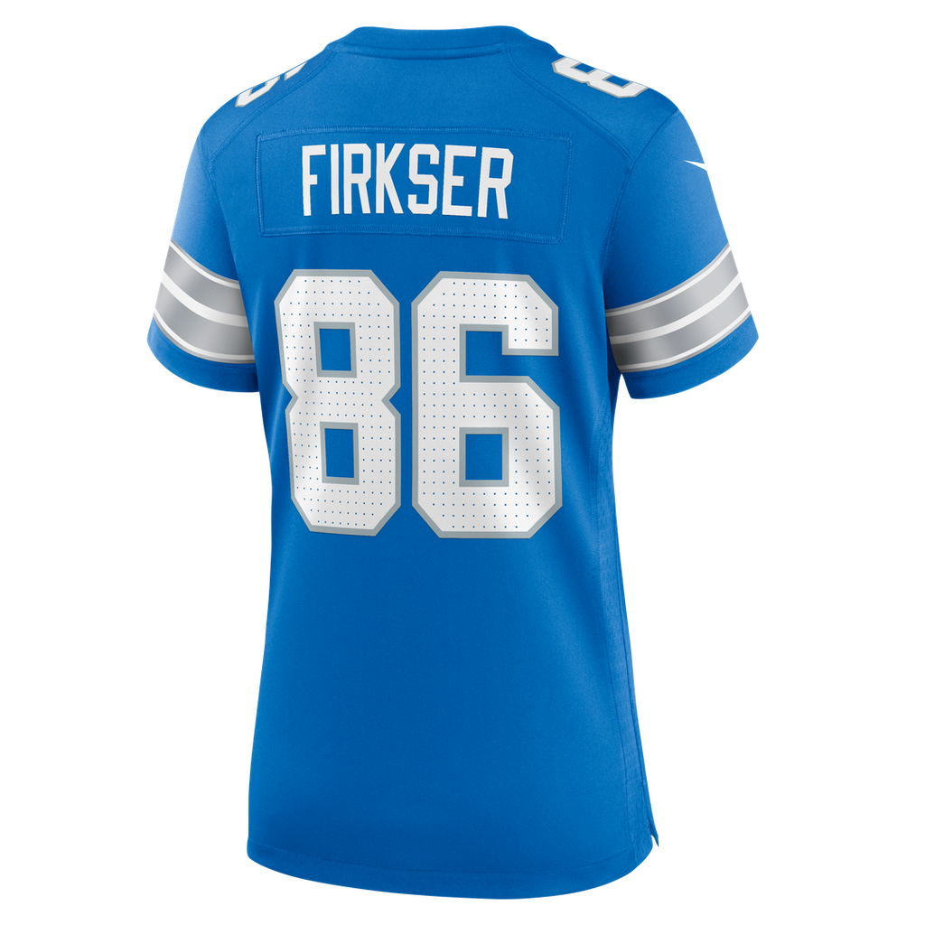 Anthony Firkser Detroit Lions Nike Women's Team Game Jersey -  Blue