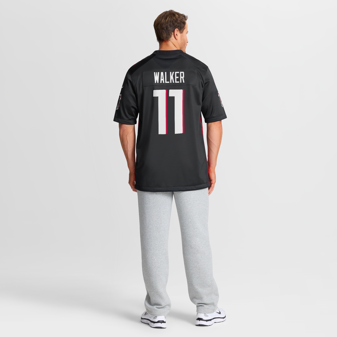 Jalon Walker Atlanta Falcons Nike Team Game Jersey - Black
