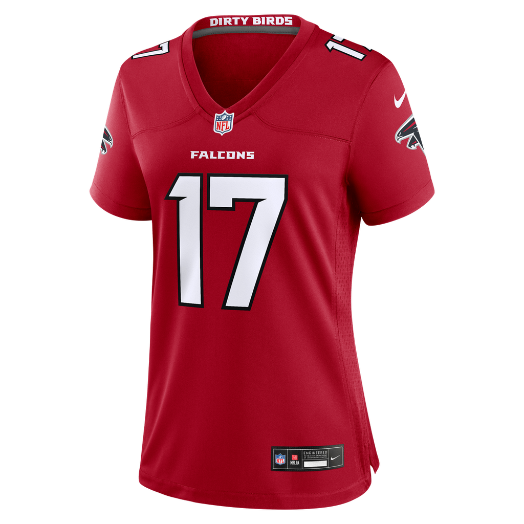 Zachariah Branch Atlanta Falcons Nike Women's Team Game Jersey - Red