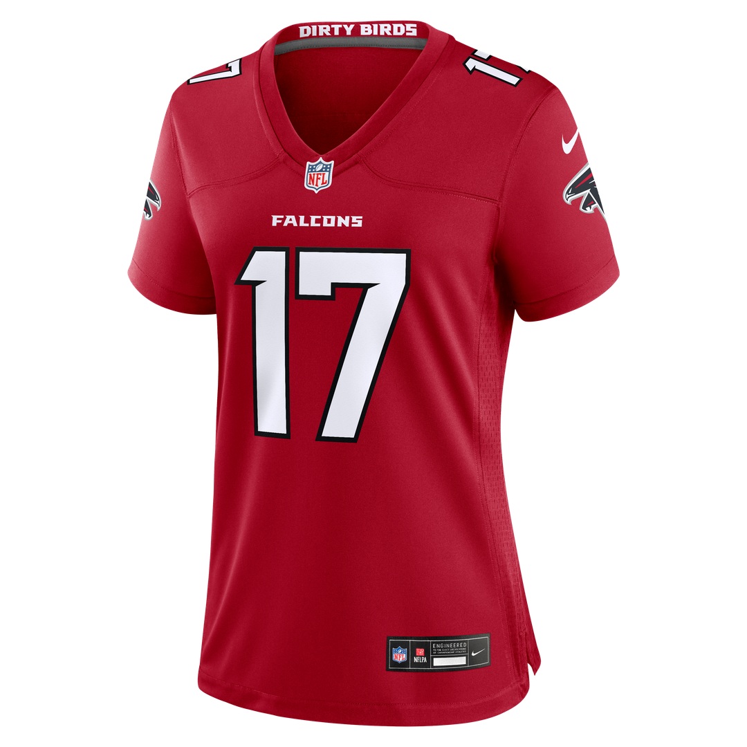 Zachariah Branch Atlanta Falcons Nike Women's Team Game Jersey - Red