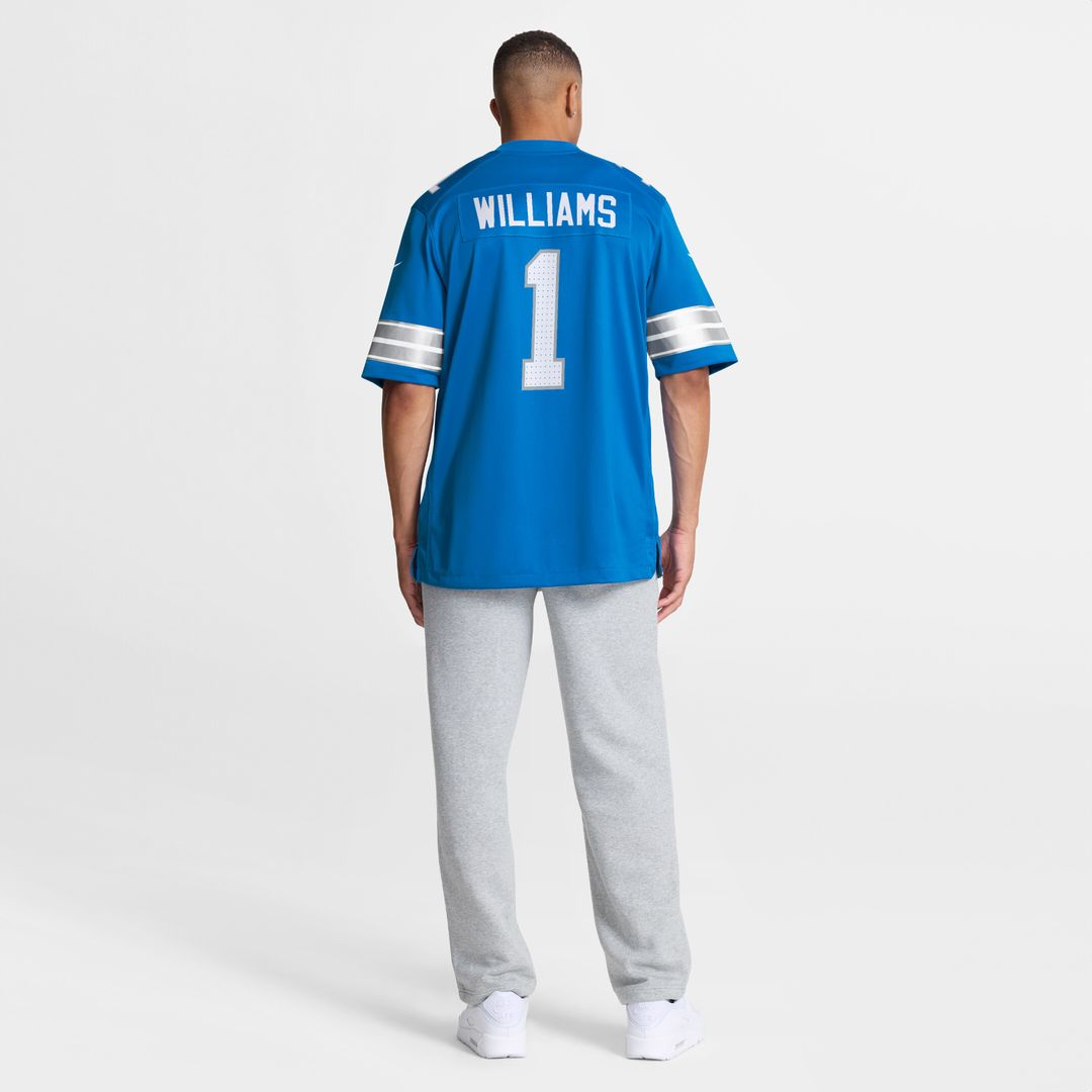 Jameson Williams Detroit Lions Nike Alternate Game Player Jersey - Black