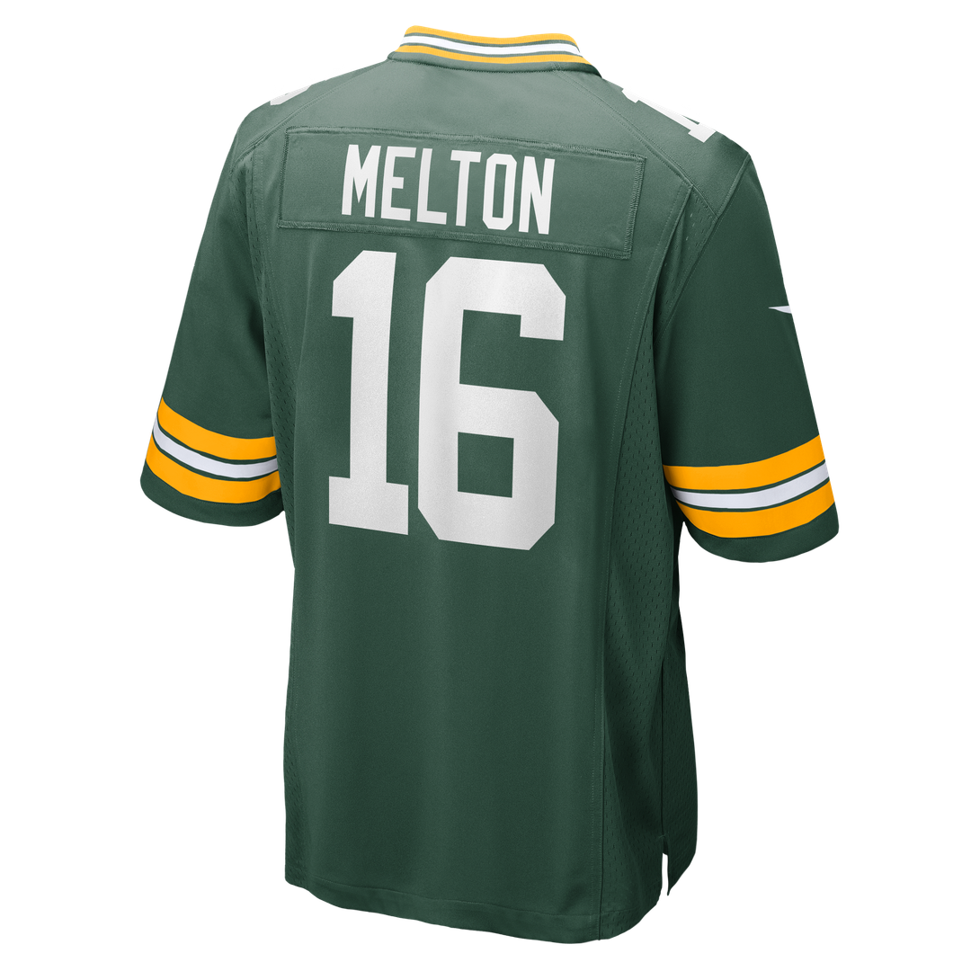 Bo Melton Green Bay Packers Nike Team Game Jersey -  Green