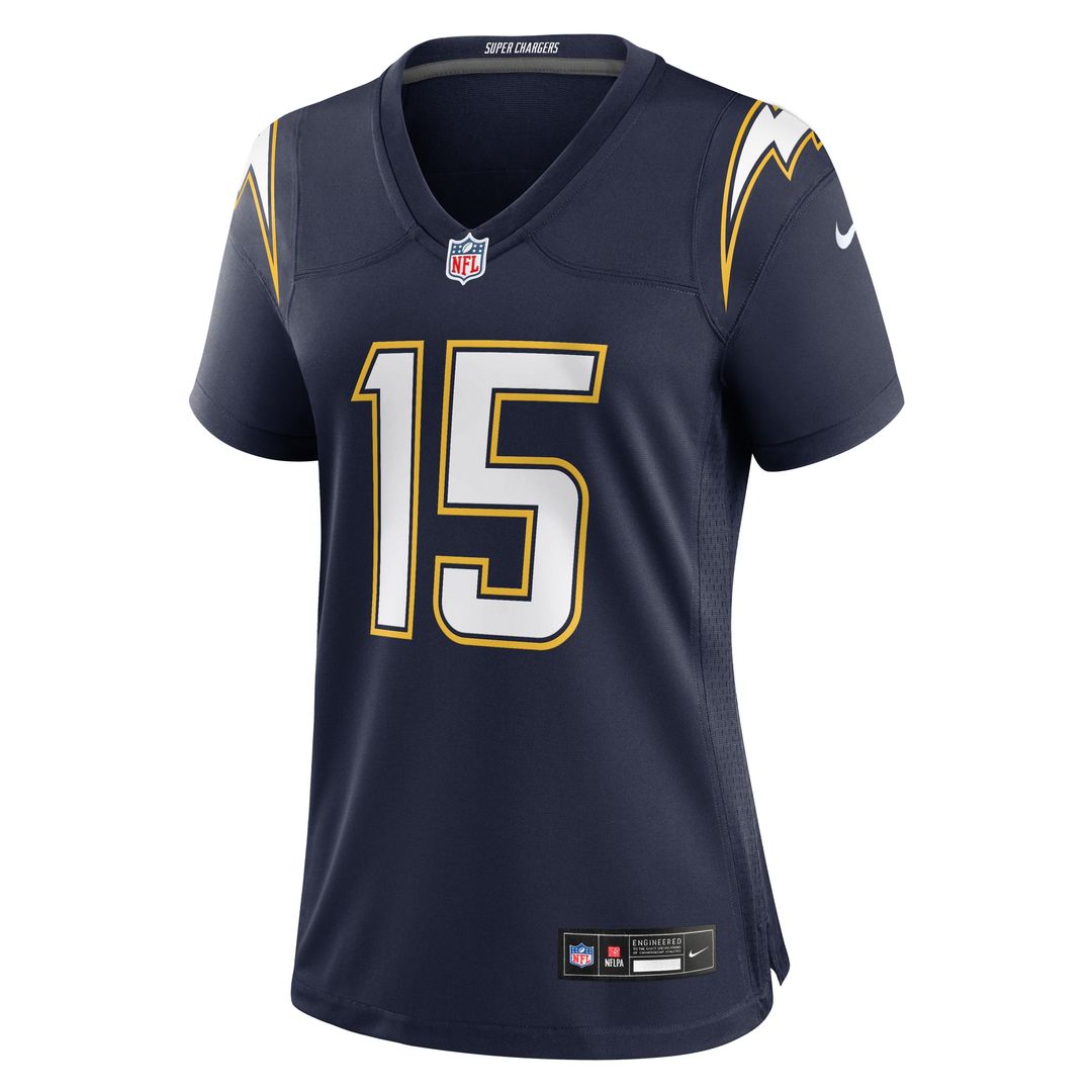 Ladd McConkey Los Angeles Chargers Nike Women's  Game Jersey -  Powder Blue