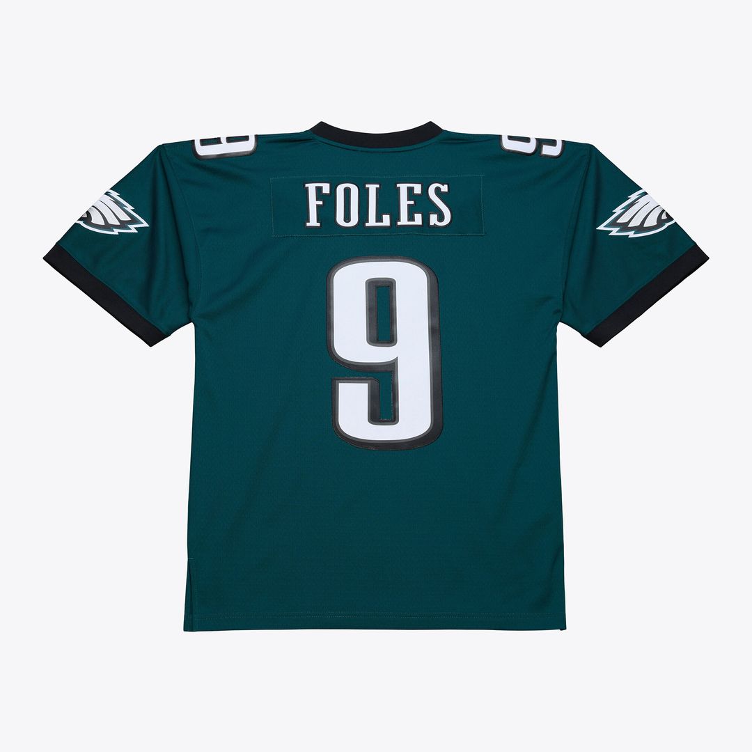 Nick Foles Philadelphia Eagles Mitchell & Ness Legacy Replica Jersey - Midnight Green