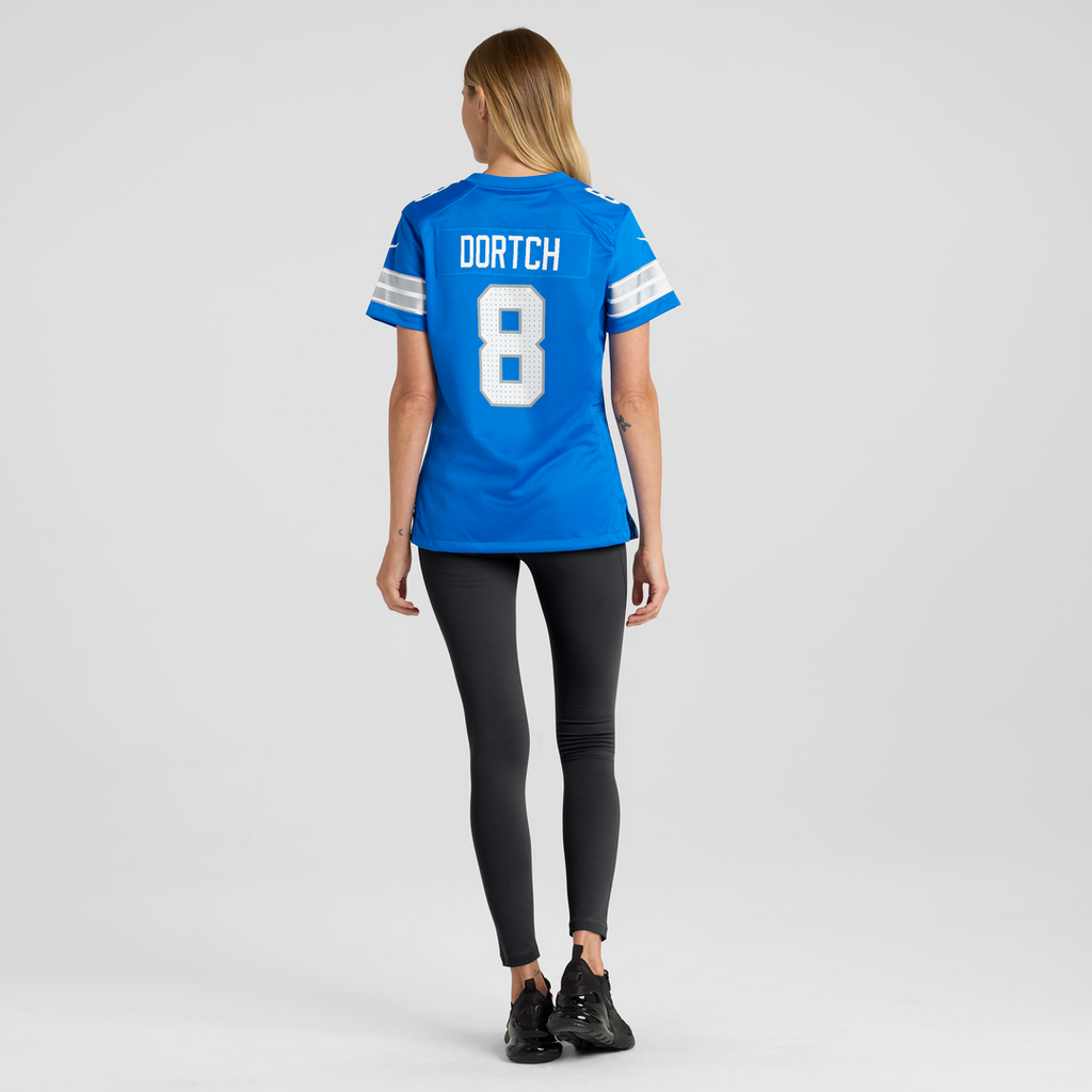 Greg Dortch Detroit Lions Nike Women's Team Game Jersey -  Blue