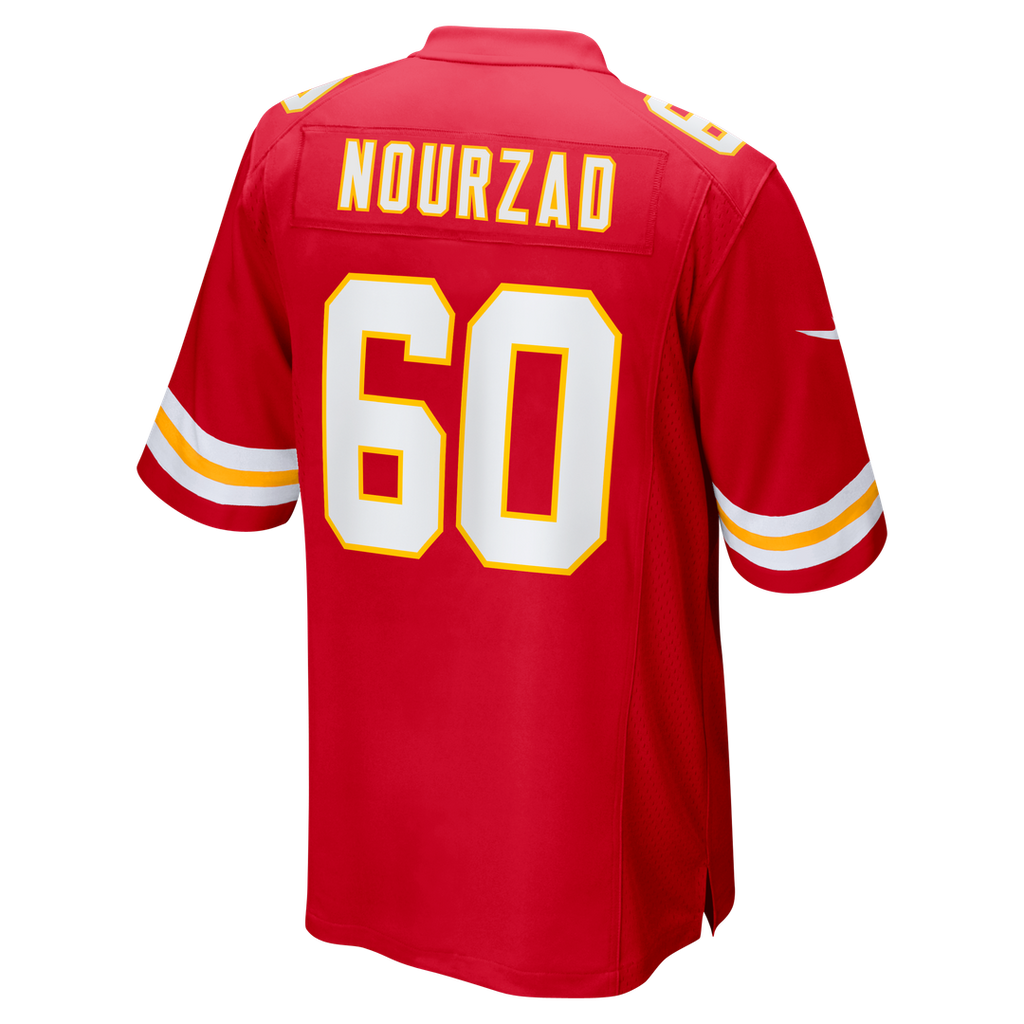 Hunter Nourzad Kansas City Chiefs Nike  Game Jersey -  Red