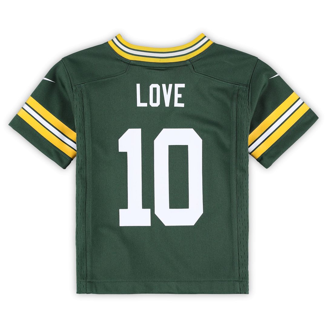 Jordan Love Green Bay Packers Nike Toddler Game Jersey - Green