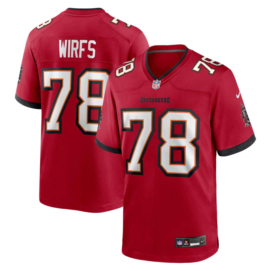 Tristan Wirfs Tampa Bay Buccaneers Nike  Game Jersey -  Red