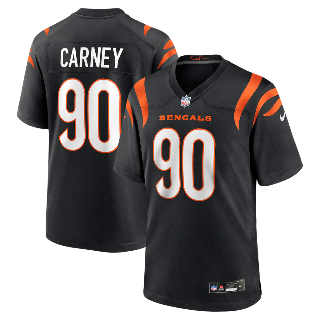 Owen Carney Cincinnati Bengals Nike Home Game Player Jersey - Black