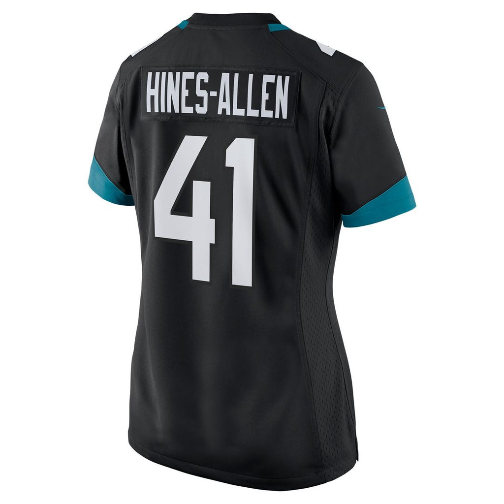 Josh Hines-Allen Jacksonville Jaguars Nike Women's Player Game Jersey - Teal