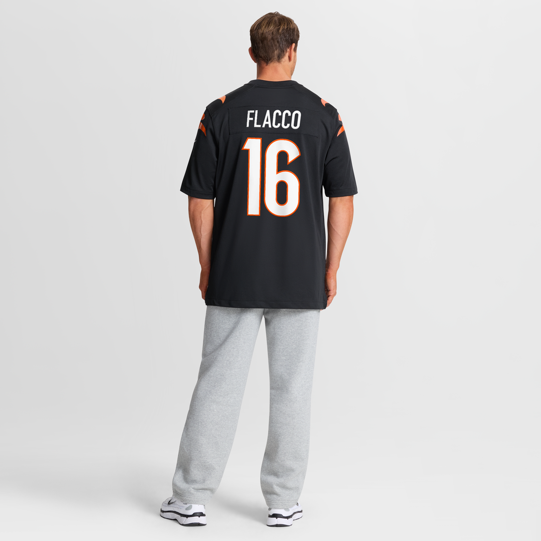 Joe Flacco Cincinnati Bengals Nike Team Game Jersey -  Black