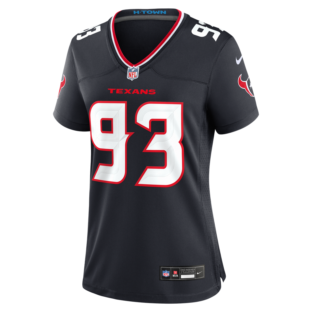 Kayden McDonald Houston Texans Nike Women's Team Game Jersey -  Navy