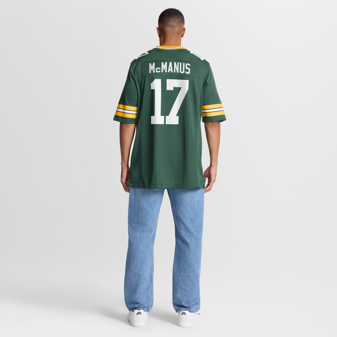 Brandon McManus Green Bay Packers Nike Team Game Jersey -  Green
