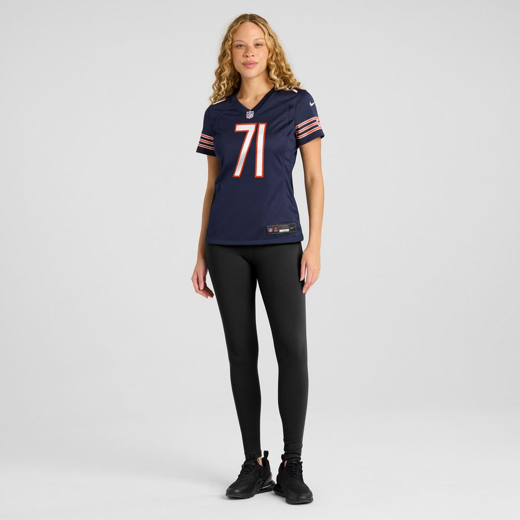 Ryan Bates Chicago Bears Nike Women's  Game Jersey -  Navy